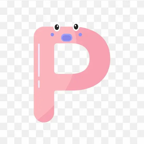P Alphabet Letter png